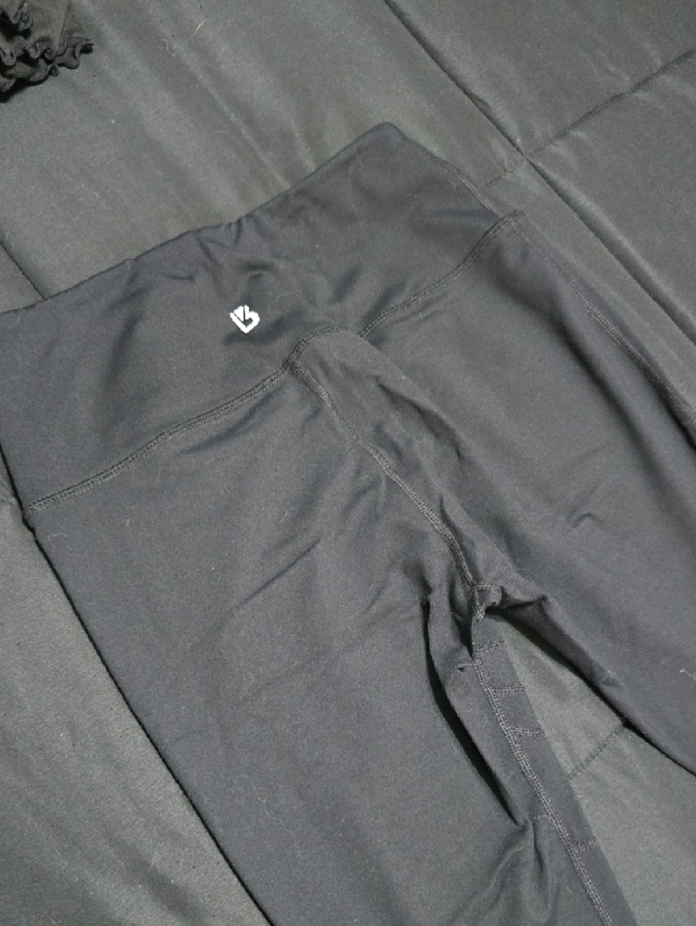 BuffBunny Black Performance Leggings - Picture 8 of 9